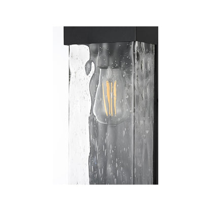 Thompson 7 inch Outdoor Pendant in Black