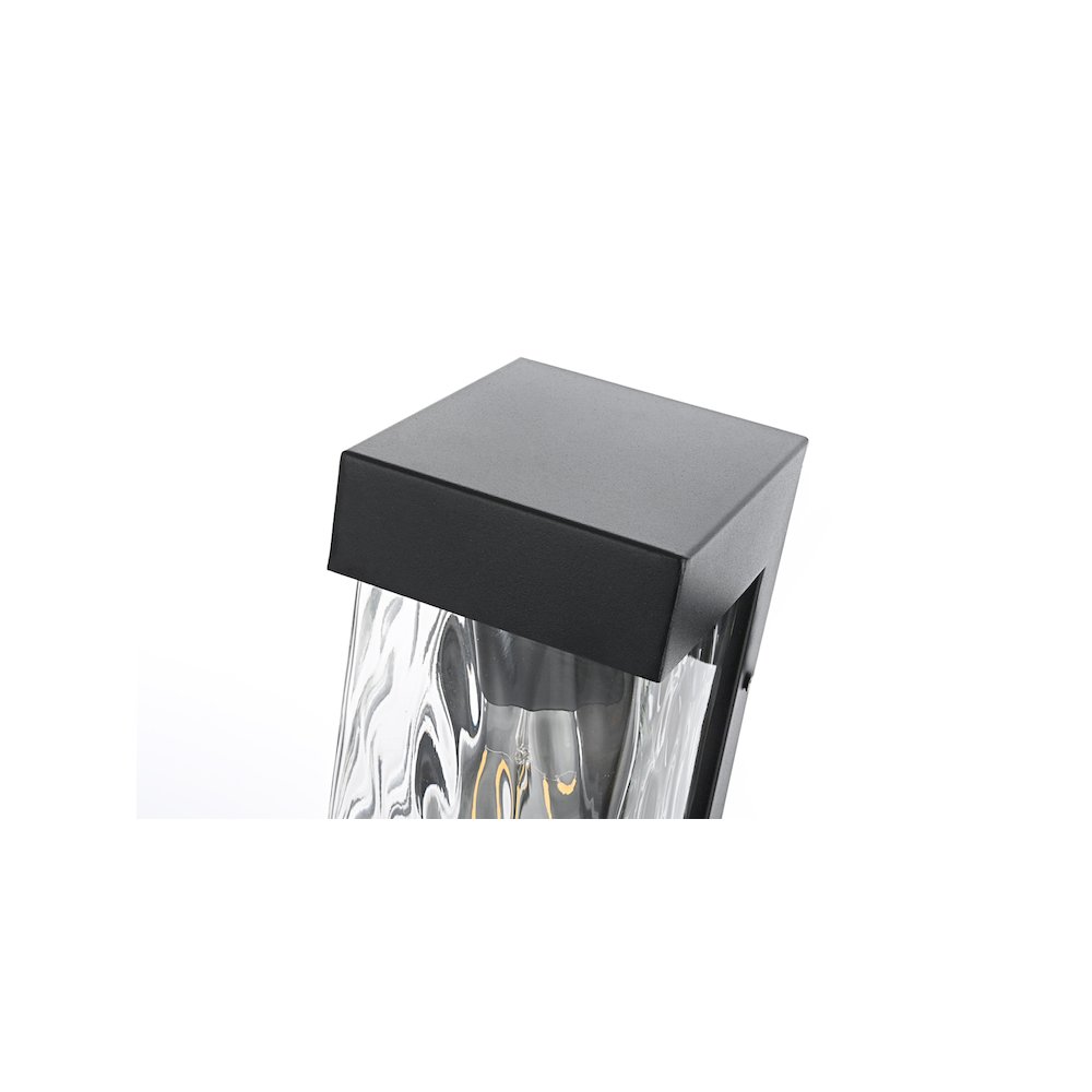 Thompson 7 inch Outdoor Pendant in Black
