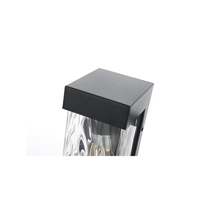 Thompson 7 inch Outdoor Pendant in Black