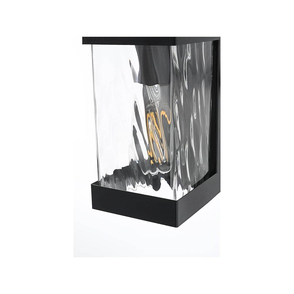 Thompson 7 inch Outdoor Pendant in Black