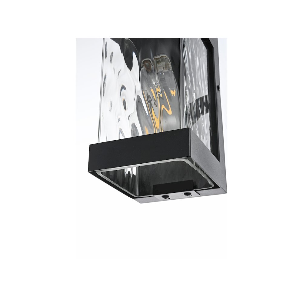Thompson 7 inch Outdoor Pendant in Black