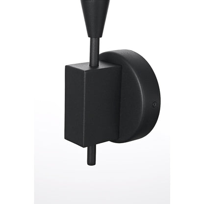 Odin 5 Inch Outdoor Wall Sconce In Black