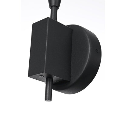 Odin 5 Inch Outdoor Wall Sconce In Black