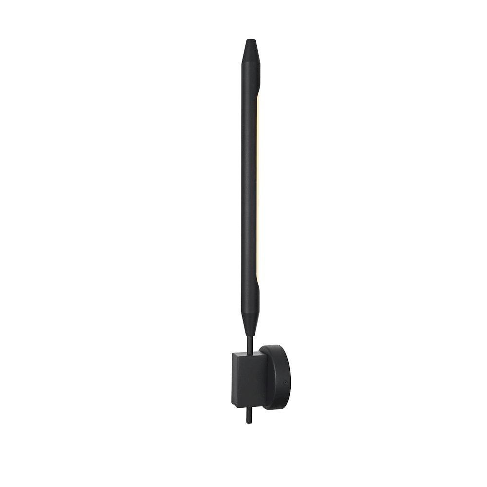 Odin 5 Inch Outdoor Wall Sconce In Black