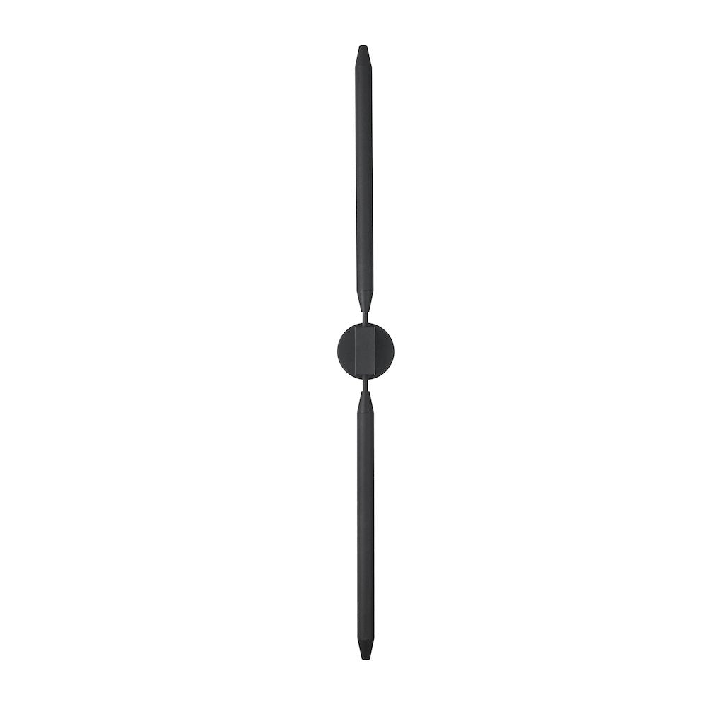 Odin 5 Inch Outdoor Wall Sconce In Black