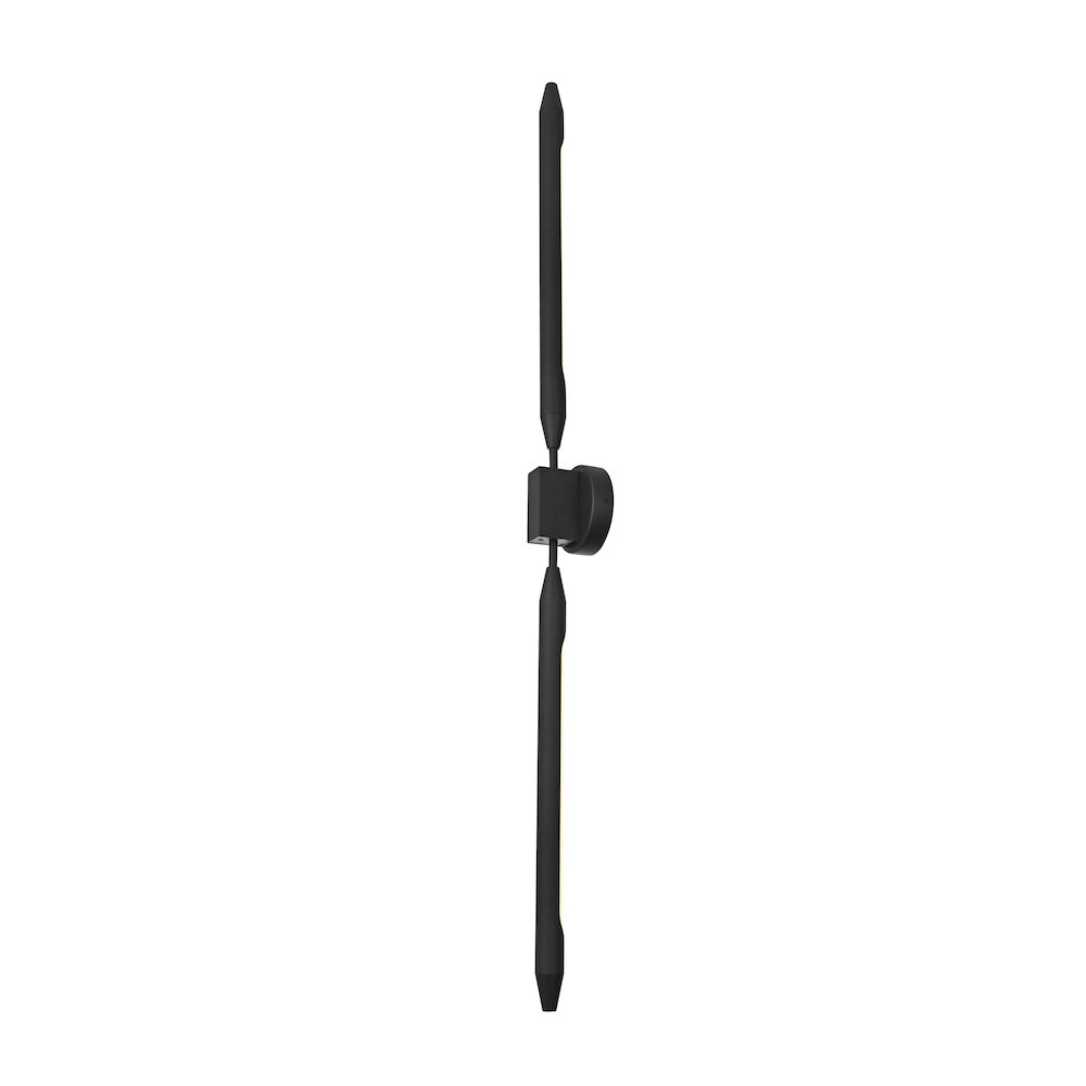 Odin 5 Inch Outdoor Wall Sconce In Black