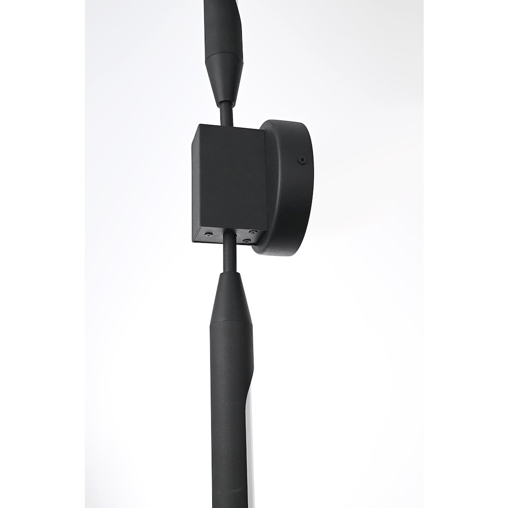 Odin 5 Inch Outdoor Wall Sconce In Black