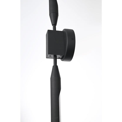 Odin 5 Inch Outdoor Wall Sconce In Black