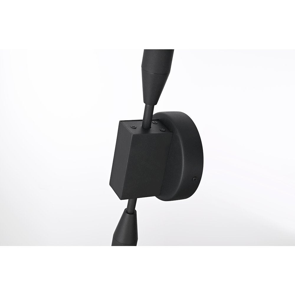 Odin 5 Inch Outdoor Wall Sconce In Black
