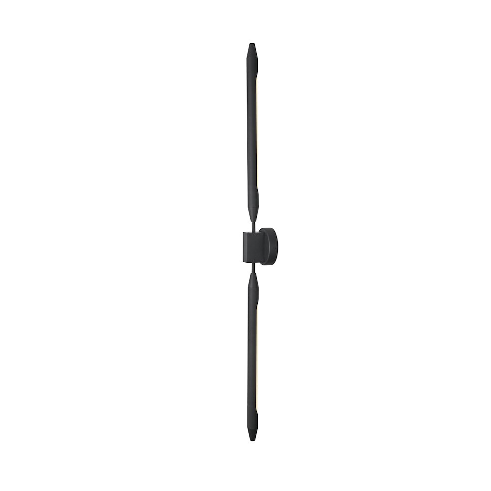 Odin 5 Inch Outdoor Wall Sconce In Black
