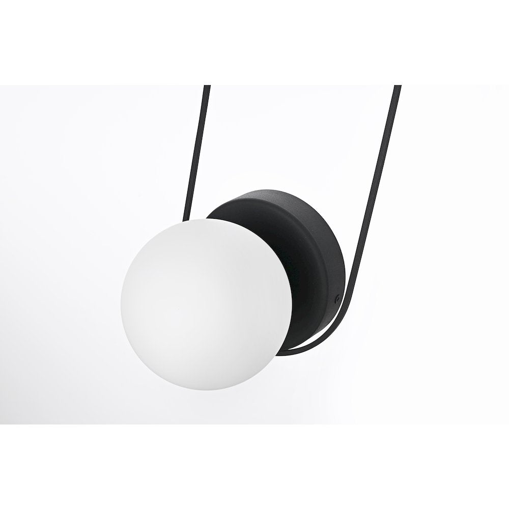 Silas 6 Inch Outdoor Wall Sconce In Black