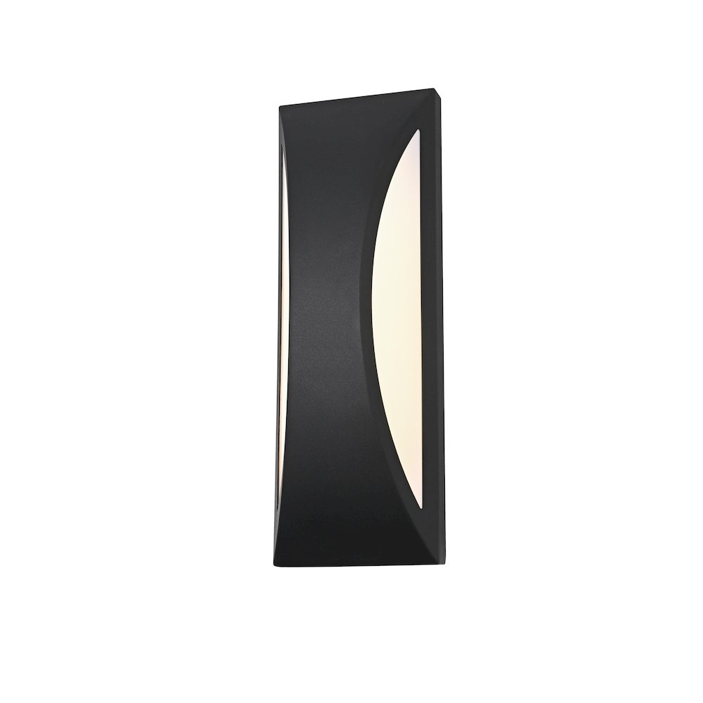 Zayn 5 Inch Outdoor Wall Sconce In Black