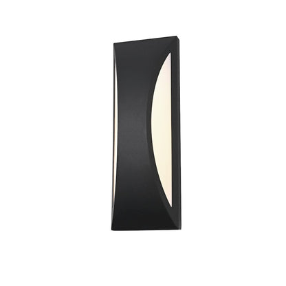 Zayn 5 Inch Outdoor Wall Sconce In Black