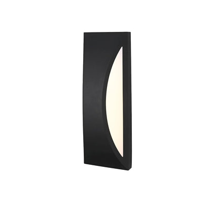 Zayn 5 Inch Outdoor Wall Sconce In Black