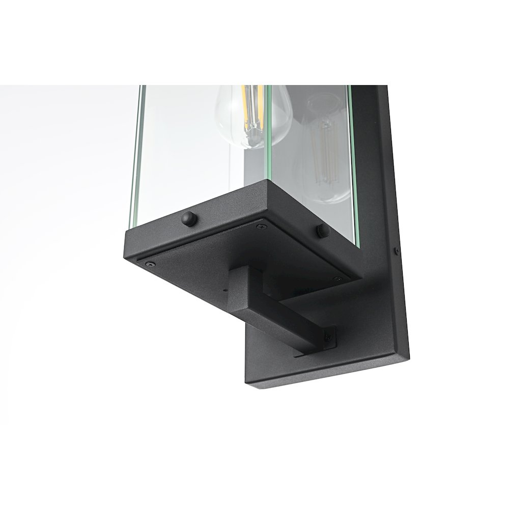 Julien 6 Inch Outdoor Wall Sconce In Black