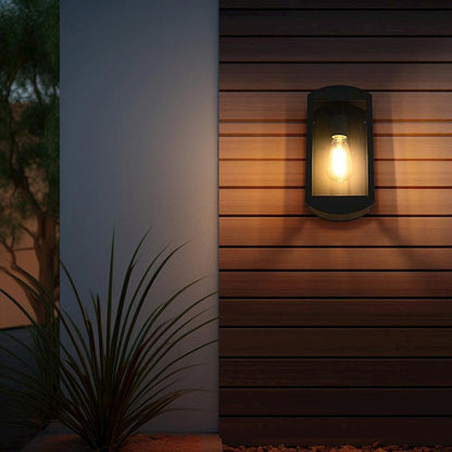 Miles 6 Inch Outdoor Wall Sconce In Black