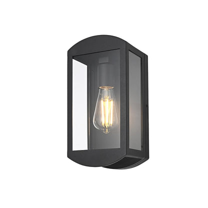 Miles 6 Inch Outdoor Wall Sconce In Black