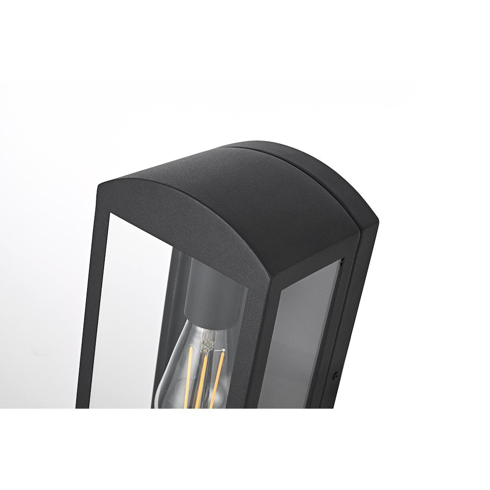 Miles 6 Inch Outdoor Wall Sconce In Black