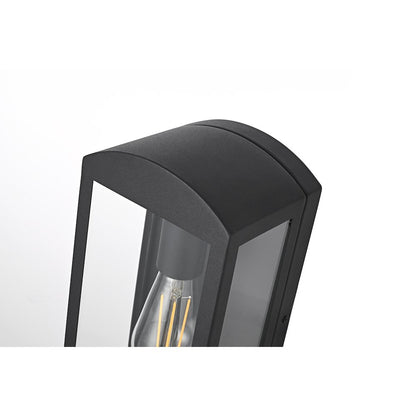 Miles 6 Inch Outdoor Wall Sconce In Black