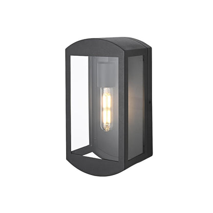 Miles 6 Inch Outdoor Wall Sconce In Black