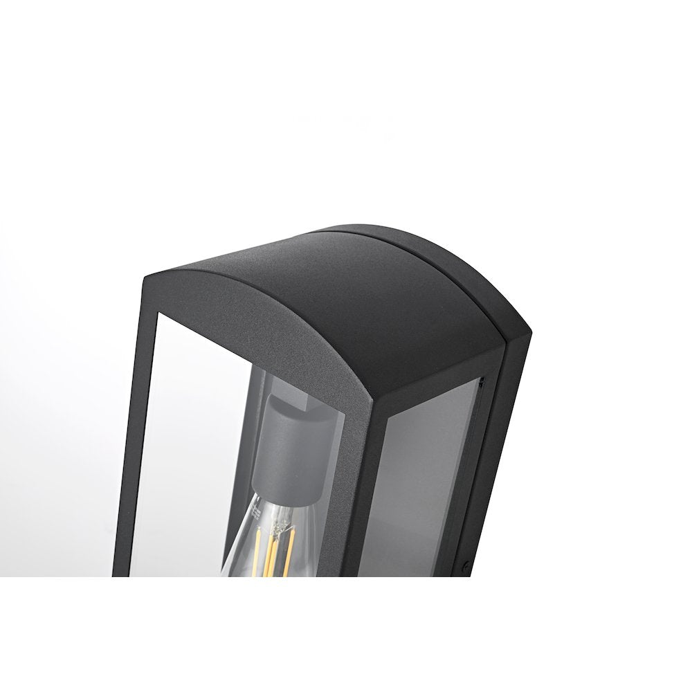 Miles 6 Inch Outdoor Wall Sconce In Black
