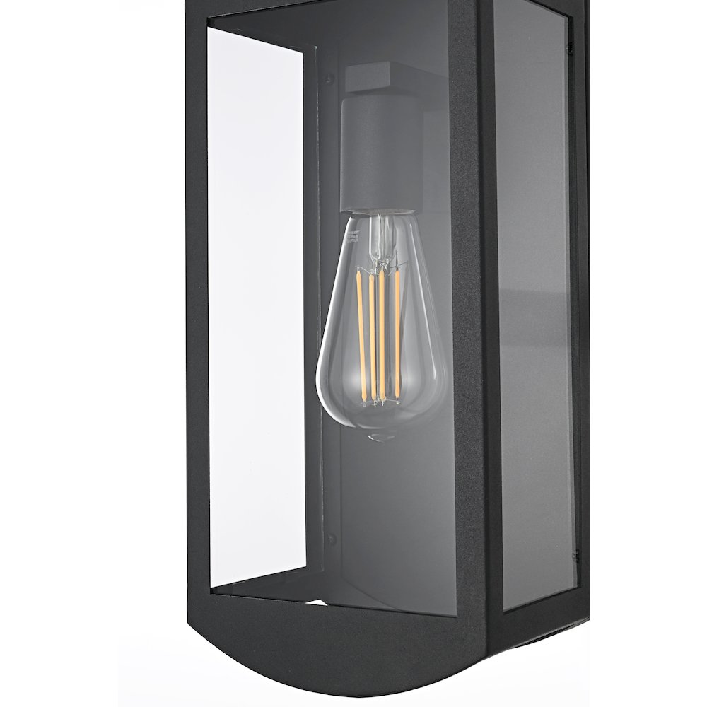 Miles 6 Inch Outdoor Wall Sconce In Black