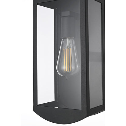 Miles 6 Inch Outdoor Wall Sconce In Black