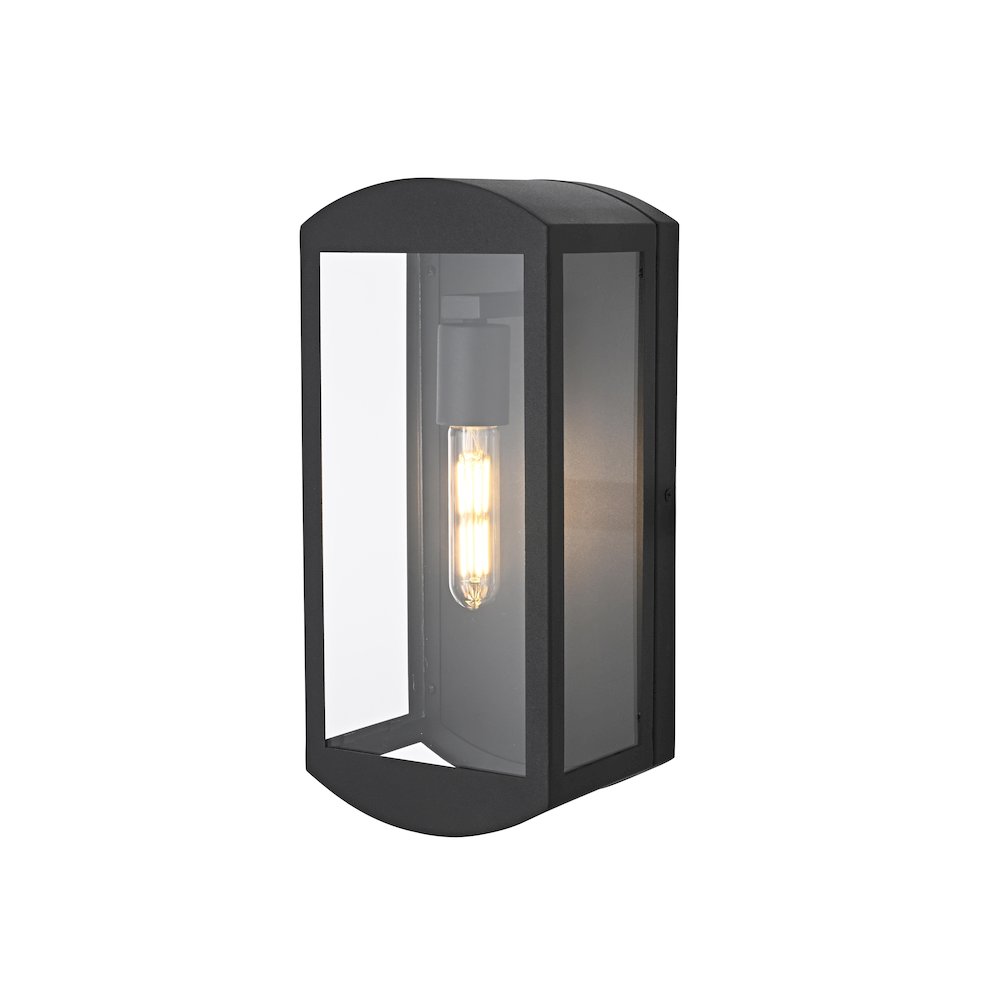 Miles 6 Inch Outdoor Wall Sconce In Black