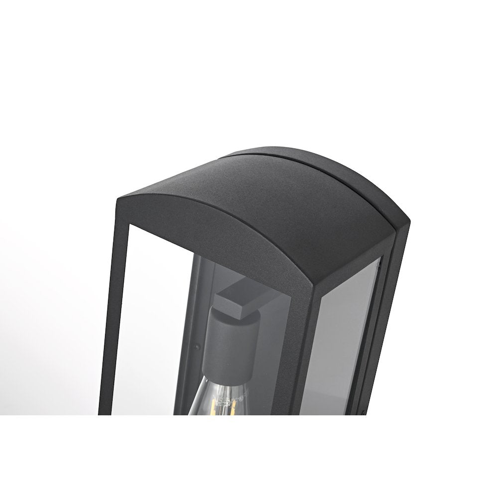 Miles 7 Inch Outdoor Wall Sconce In Black