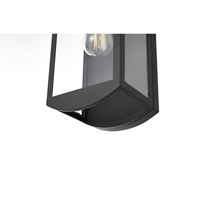 Miles 7 Inch Outdoor Wall Sconce In Black