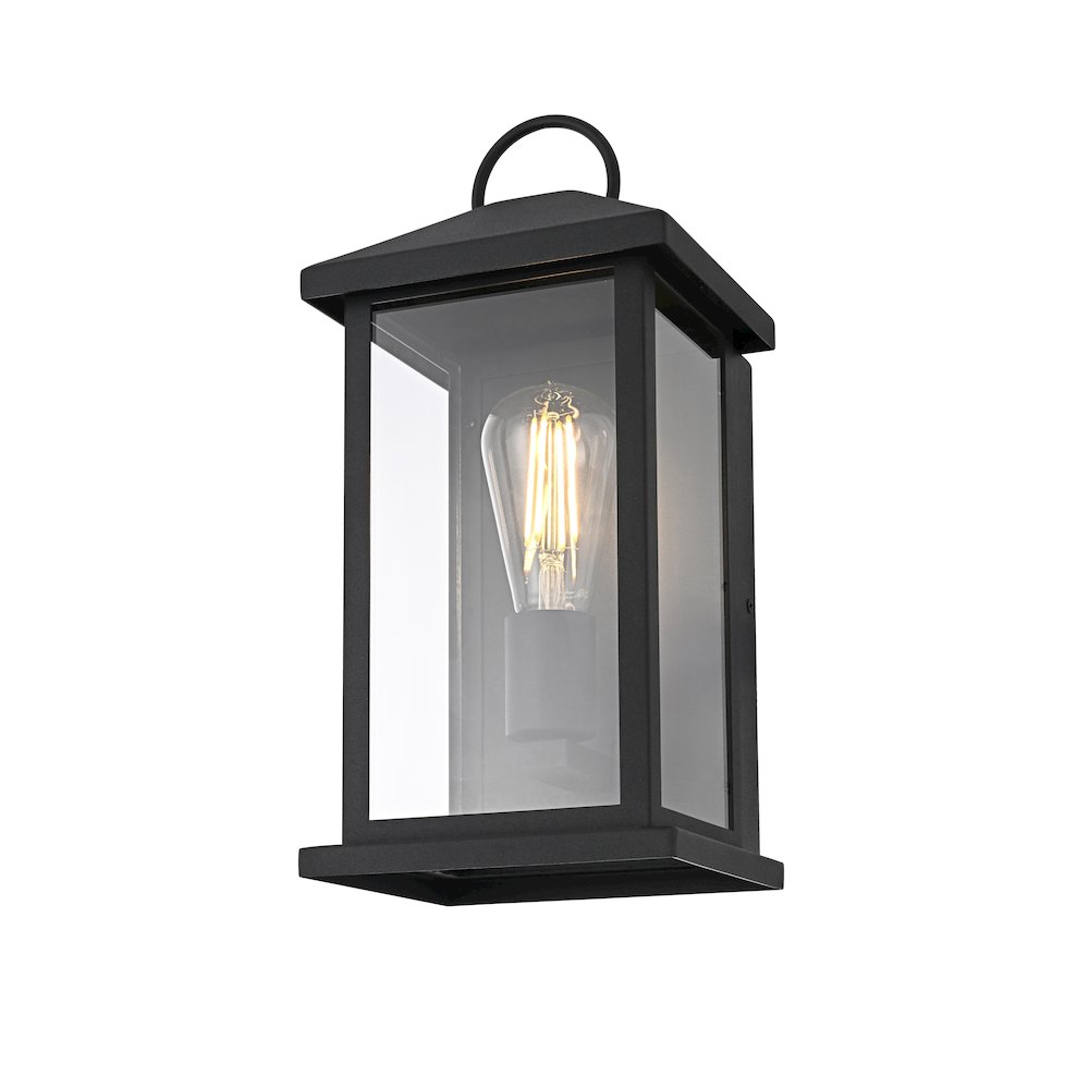 Neil 7 Inch Outdoor Wall Sconce In Black