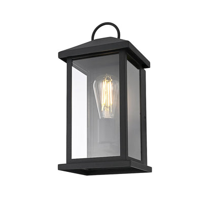 Neil 7 Inch Outdoor Wall Sconce In Black