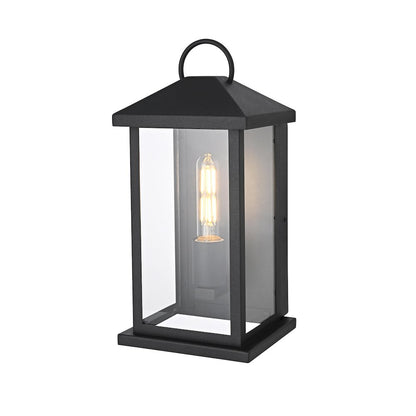 Neil 7 Inch Outdoor Wall Sconce In Black