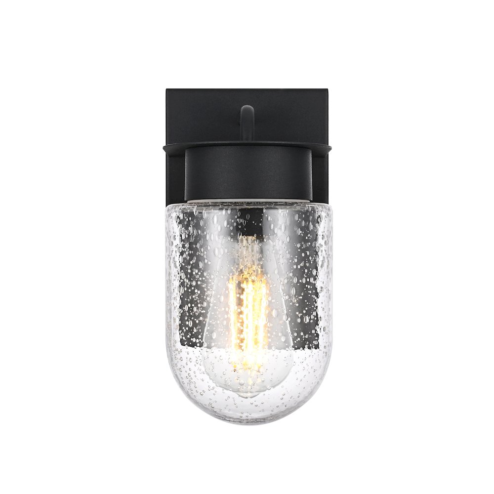 Rafael 5 Inch Outdoor Wall Sconce In Black