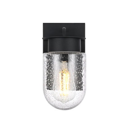 Rafael 5 Inch Outdoor Wall Sconce In Black