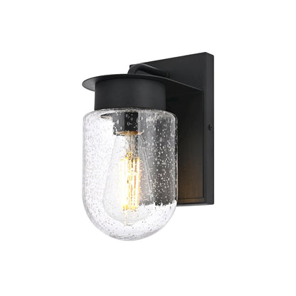 Rafael 5 Inch Outdoor Wall Sconce In Black