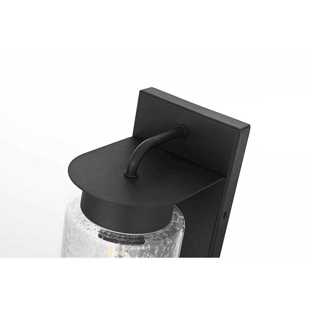 Rafael 5 Inch Outdoor Wall Sconce In Black
