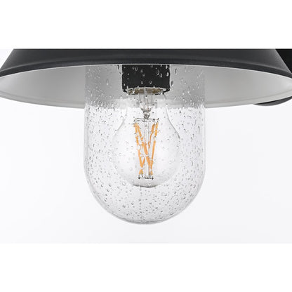 Rayan 10 Inch Outdoor Wall Sconce In Black