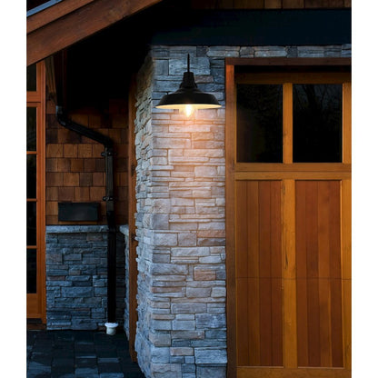 Rayan 14 Inch Outdoor Wall Sconce In Black