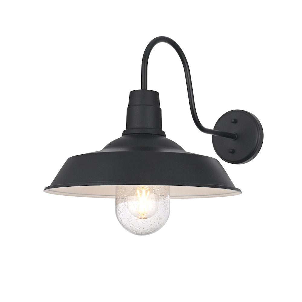 Rayan 14 Inch Outdoor Wall Sconce In Black