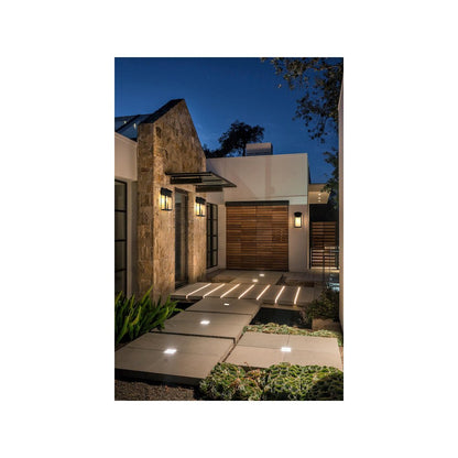 Kaysen 7 inch Outdoor Wall Sconce in Black