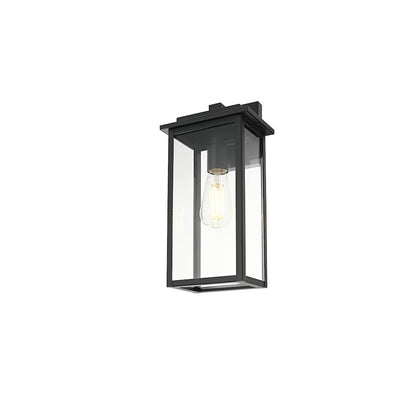 Kaysen 7 inch Outdoor Wall Sconce in Black