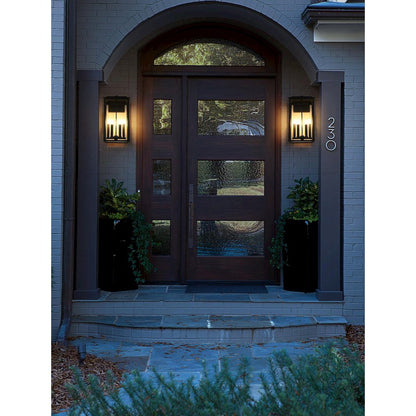 Kaysen 11 inch Outdoor Wall Sconce in Black