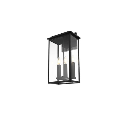 Kaysen 11 inch Outdoor Wall Sconce in Black