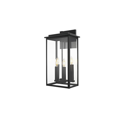 Kaysen 11 inch Outdoor Wall Sconce in Black