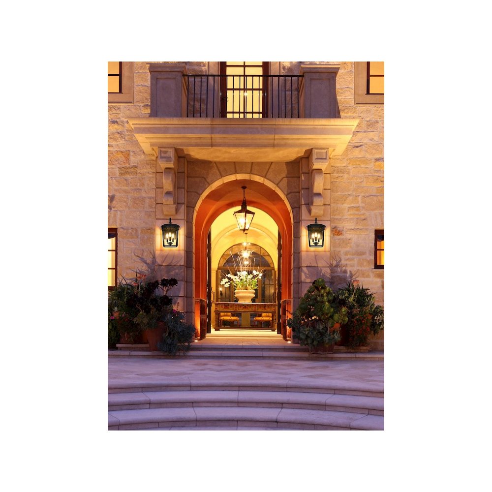 Riggs 10 inch Outdoor Wall Sconce in Black