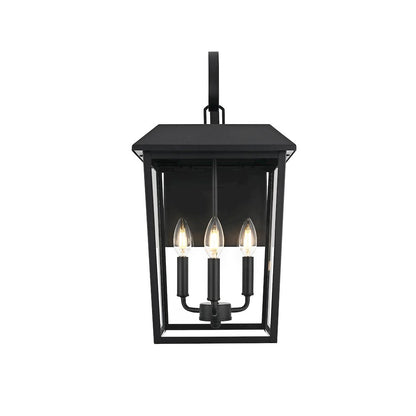Riggs 11 inch Outdoor Wall Sconce in Black