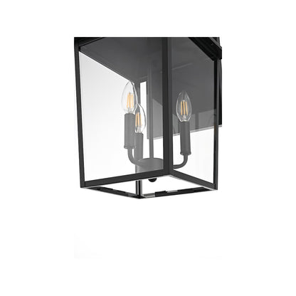 Riggs 11 inch Outdoor Wall Sconce in Black
