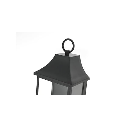 Shepard 8 inch Outdoor Wall Sconce in Black