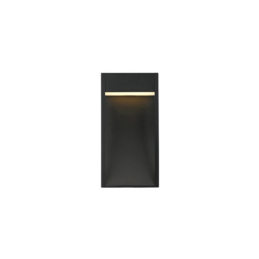 Adriel 7.5 inch Outdoor Wall Sconce in Black